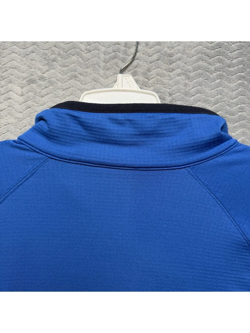 The North Face Jacket Men’s Sz XXL Blue Borod Gridded Fleece Full Zip